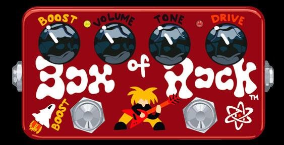 ZVex Box of Rock - Hand Painted