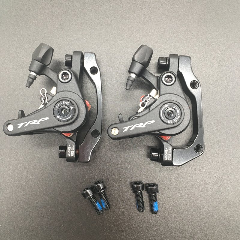 TRP Spyre-C Alloy Mechanical Disc Brake Caliper Set Post Mount