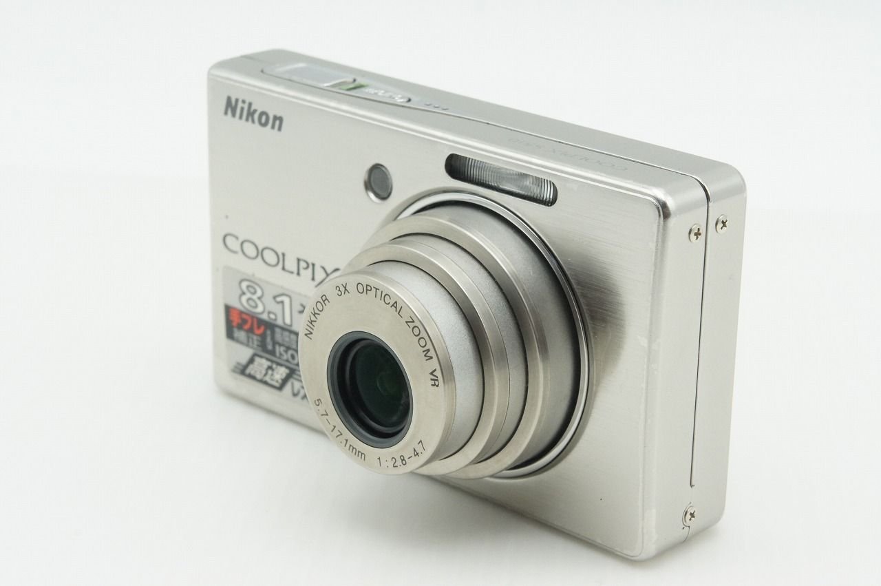 良品 Nikon ニコン COOLPIX S510 コンパクトデジタルカメラ シルバー