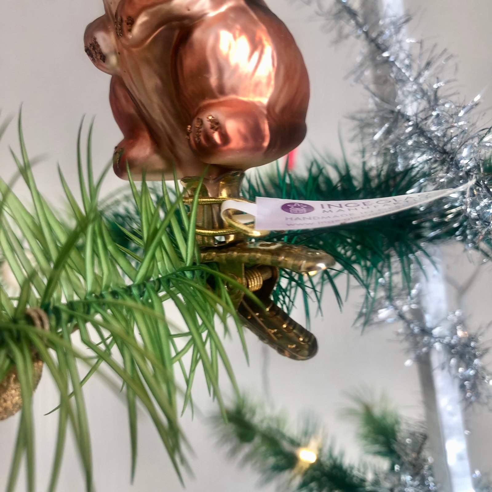 ASTIER de VILLATTE. INGE-GLAS ドイツ製 うさぎクリップ ガラス