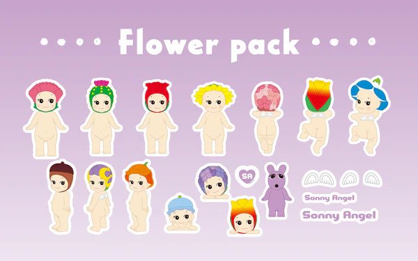 Sonny Angel Sticker Pack Series 2 Blind Box - myplasticheart