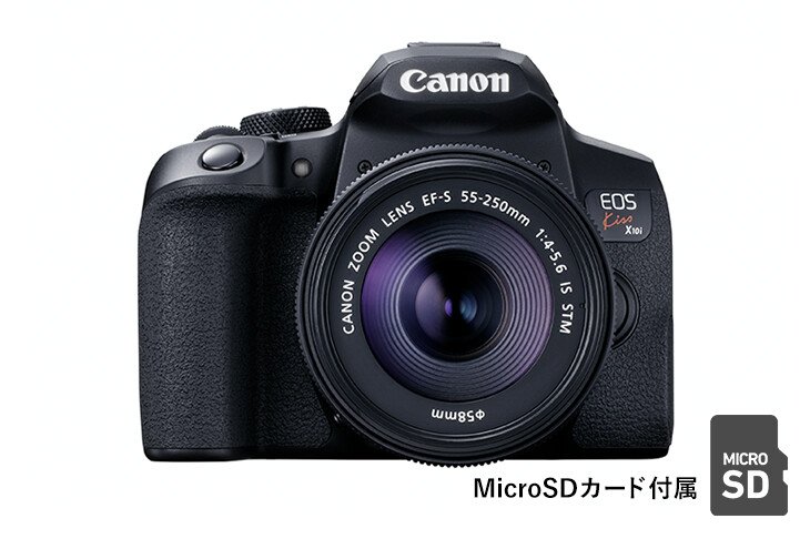 Canon 一眼レフカメラ EOS Kiss X10i ダブルズームキット ブラック【SD