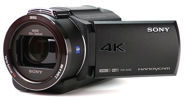 SONY 4K対応ビデオカメラ FDR-AX45 ブラック | カメラのお試し