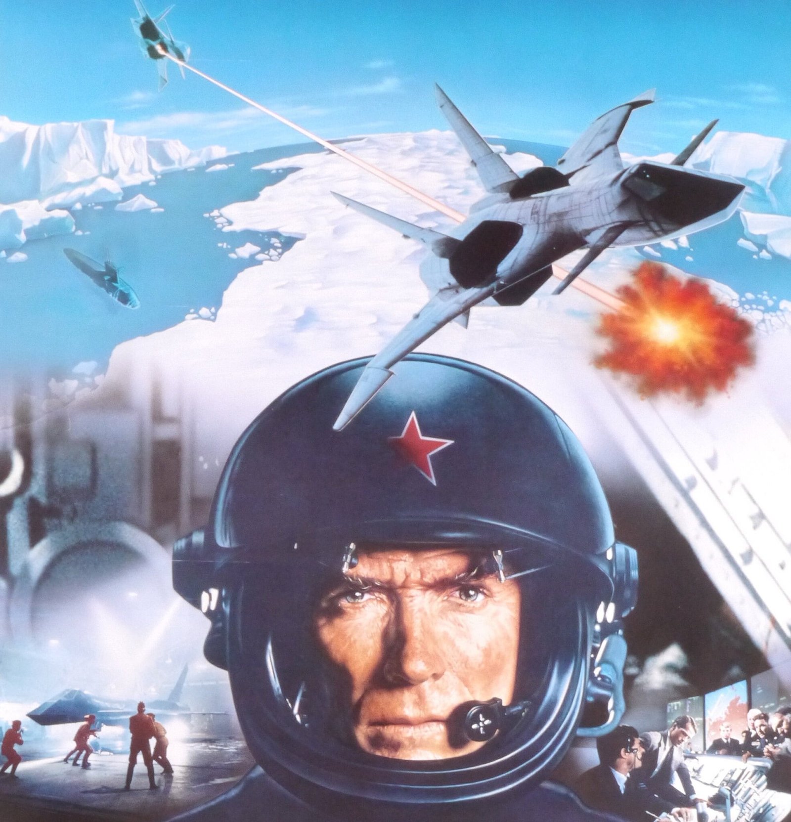 Firefox-original Vintage Movie Poster for Clint Eastwood's Action