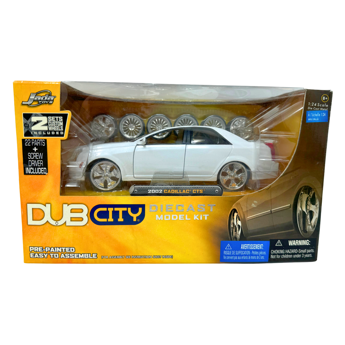 Jada Dub City 2002 Cadillac CTS Model Kit 1:24 Diecast | eBay