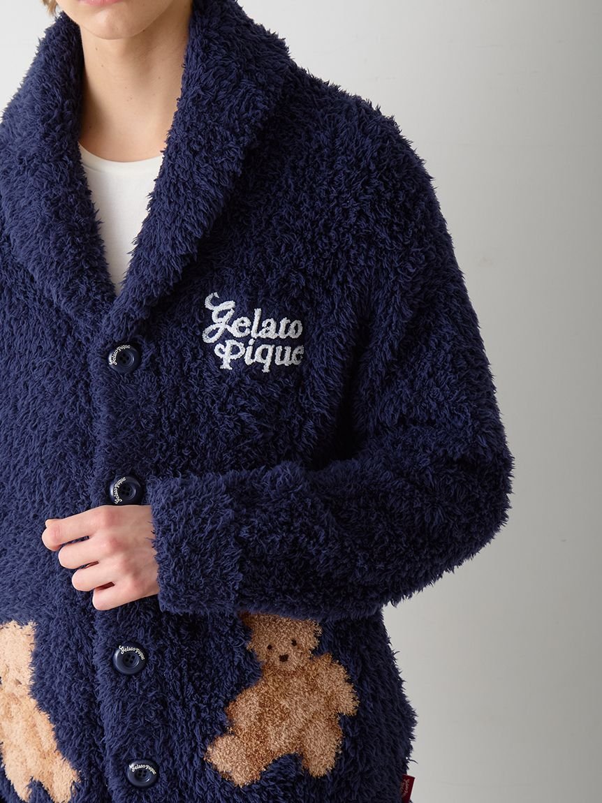 HOLIDAY】【HOMME】ジェラートスノーベアジャガードショール