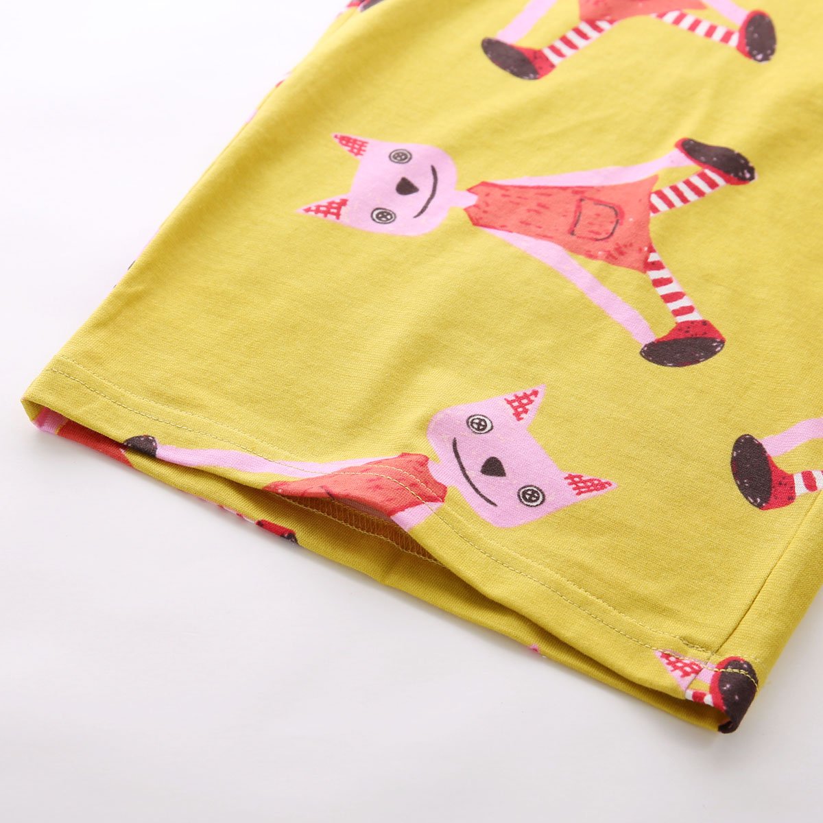 ワコール マタノアツコ 長袖 パジャマ 上下セット 愛らしい猫の