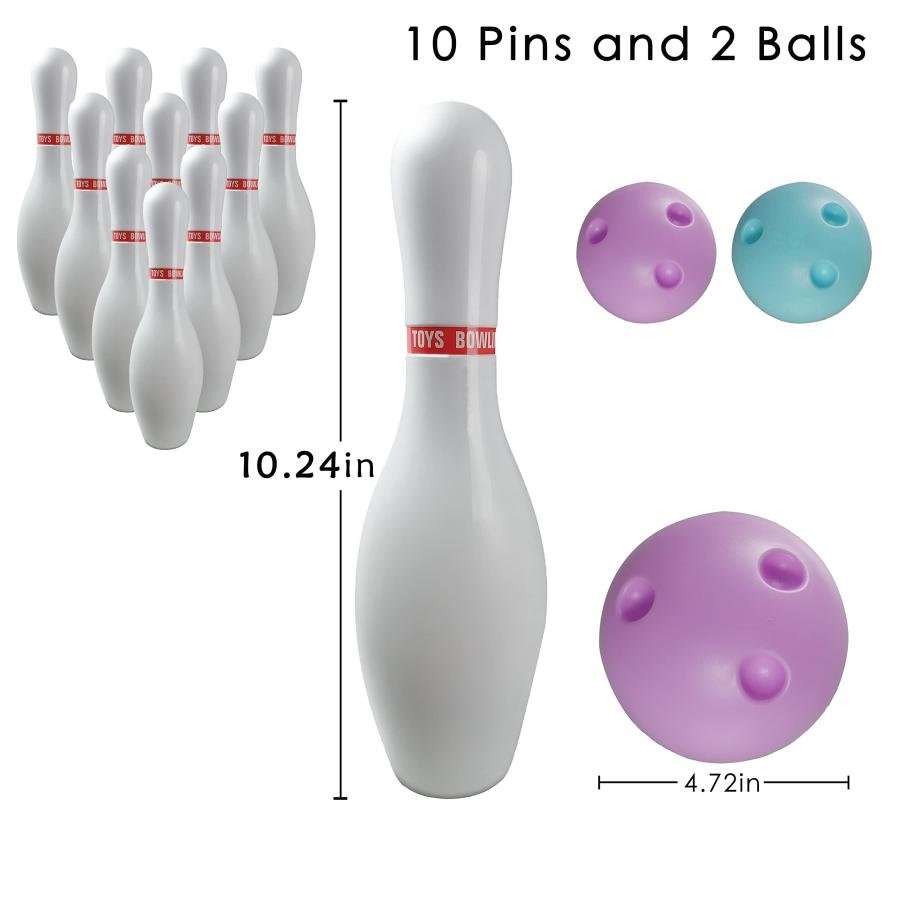 並行輸入品】OceanWings 子供用ライトアップボウリングボールおもちゃ