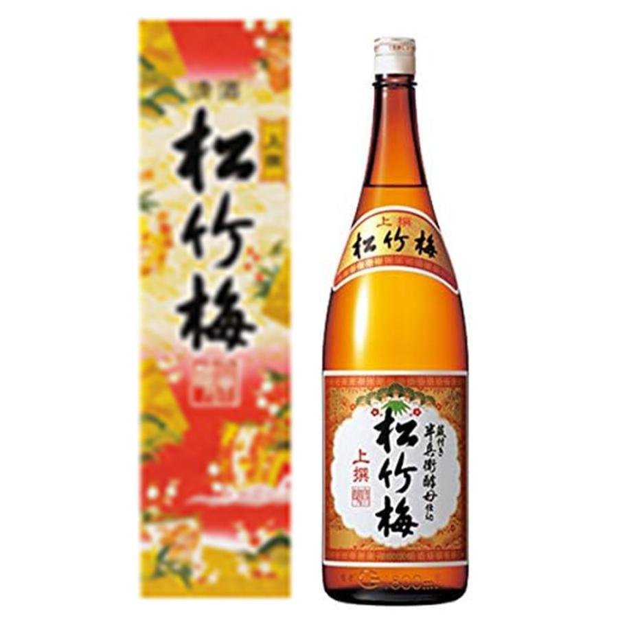 松竹梅 宝 上撰 祝雅 箱入 1.8Lx 6本[ケース販売][宝酒造 15度 日本酒