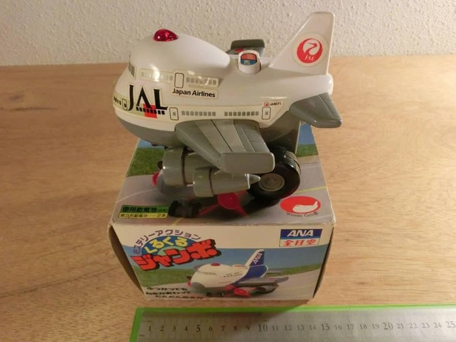 Amazon.co.jp: ミステリーアクション くるくるジャンボ 飛行機 ANA