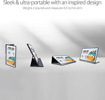 Amazon.com: Asus Zenscreen MB16AMT 15.6 inches Full HD Touch