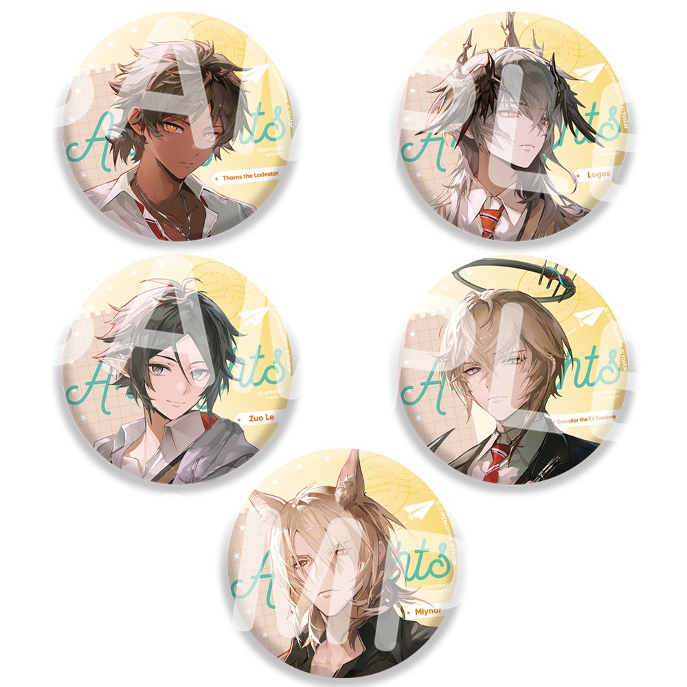 Yostar OFFICIAL SHOP ONLINE / トレーディング缶バッチ - 日直当番