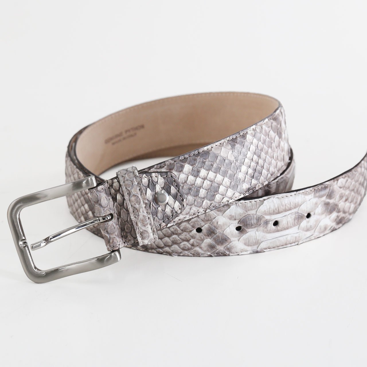 sankyo shokai（三京商会） イタリア製 かっこいい パイソン レザー