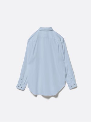 REGULAR FIT TAB COLLAR SHIRT【SAX BLUE】 – SUBLATIONS