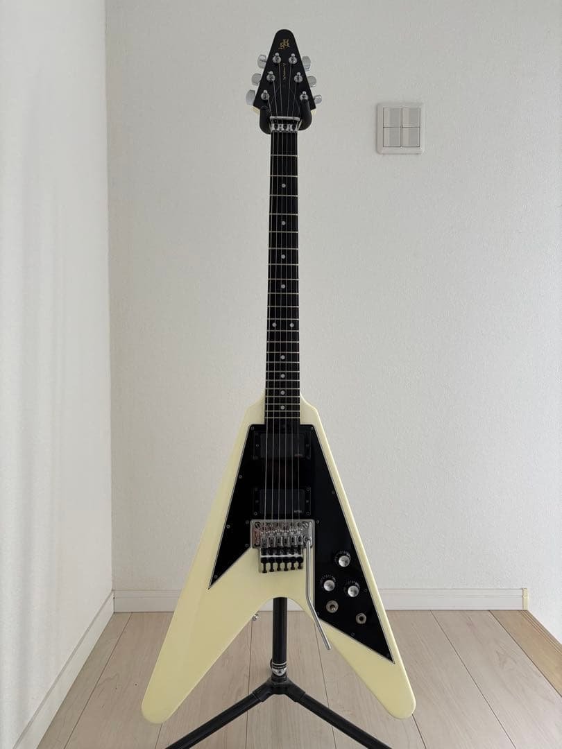 キラー・ギターズ　KG-Wishbone-V　 white Killer KG Wishbone-V Snow White | Reverb