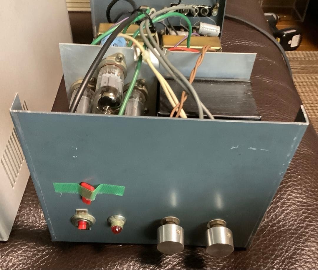 自作6BQ5 シングル真空管アンプ　ジャンク品 自作6BQ5 シングル真空管アンプ ジャンク品