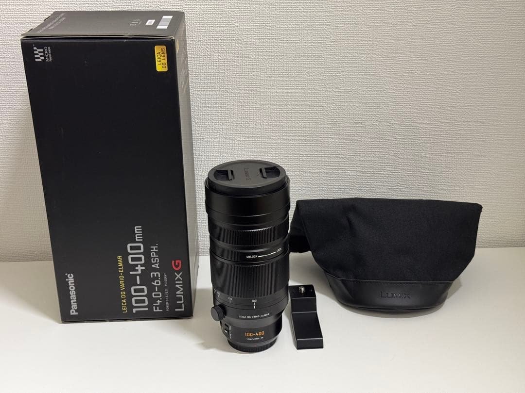 【美品】Panasonic 100-400mm ズームレンズ LUMIX G 楽天市場】【公式店】 パナソニック デジタル一眼カメラ用交換レンズ