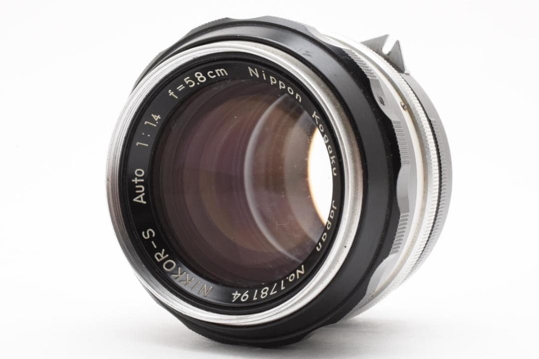 #333★動作品★ Nikkor-s AUTO 1:1.4 5.8cm