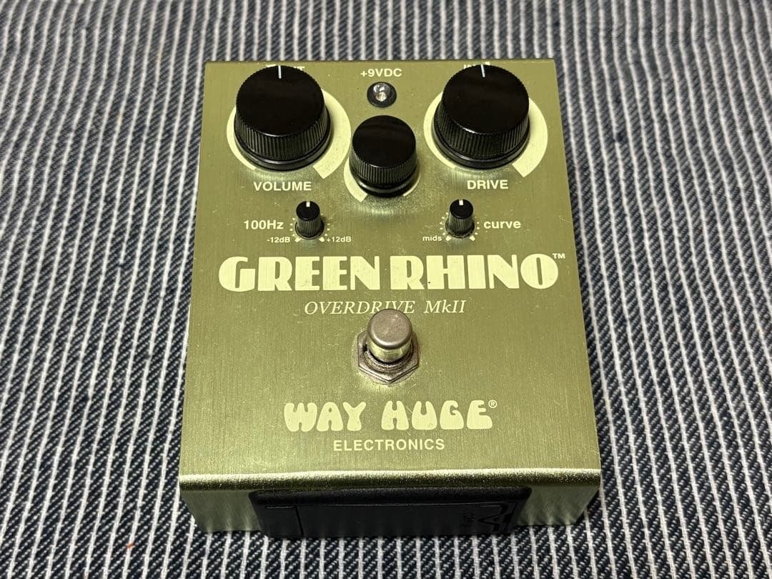 ギター WAY HUGE GREEN RHINO OVERDRIVE MKII Way Huge GREEN RHINO OD MK II（中古）【楽器検索デジマート】