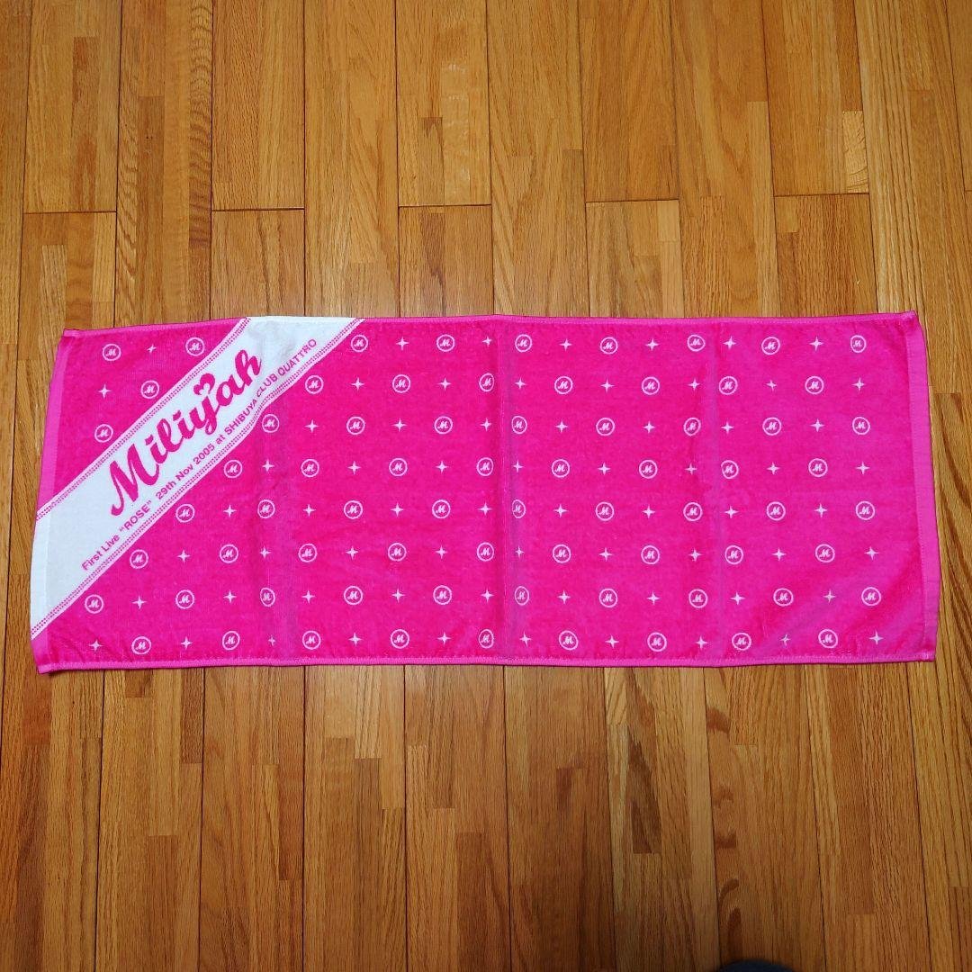 加藤ミリヤ ツアータオル KAWI JAMELE - 加藤ミリヤ miliyah Birthday live フェイスタオルの