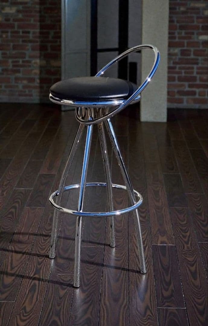 イタリアのデザイナーDolment (ドルメン)クロムメッキのカウンターチェア カウンターチェア(イタリア)43件[タブルーム]