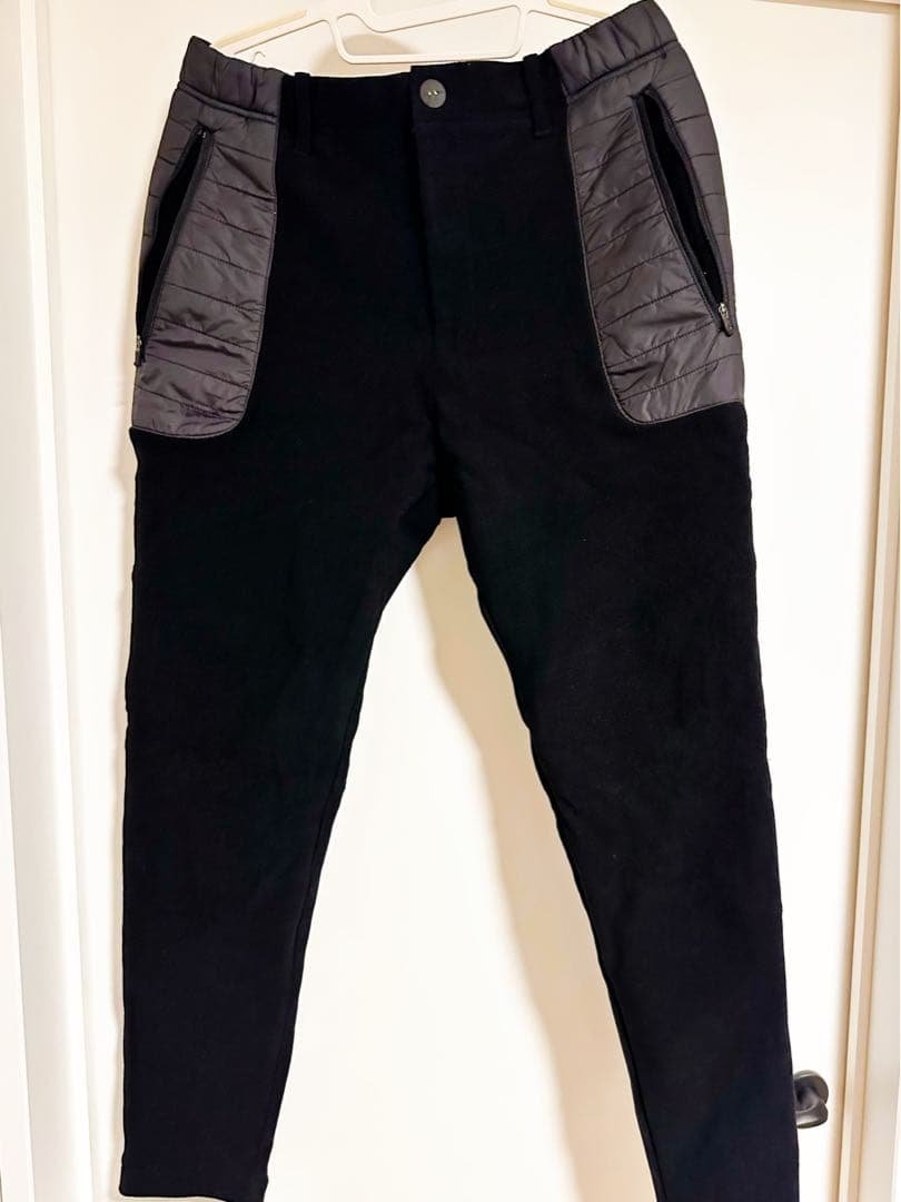 【美品】MARK&LONA メンズパンツ ブラック MARK&LONA マークアンドロナ Session Stretch Pants パンツ ロゴ