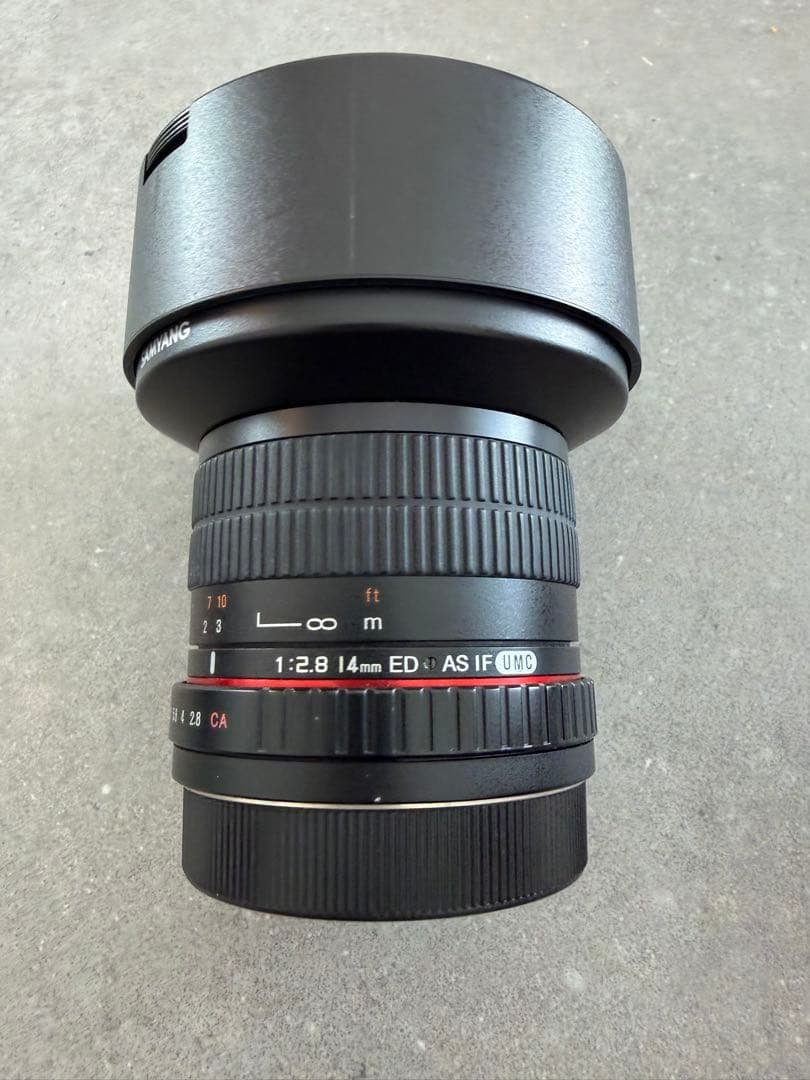 星空撮影に】SAMYANG 14mm F2.8 Canon用 超広角レンズ美品 - メルカリ